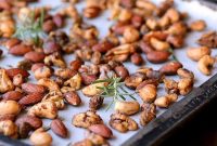 Sweet-Spiced Rosemary Roasted Nuts: Savory Snack Recipe