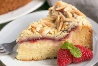 Raspberry Cream Cheese Coffee Cake Recipe for Brunch