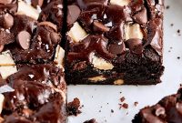 Fudgy Triple Chocolate Brownies Recipe — Rich, Melt-In-Your-Mouth