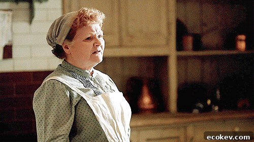 Downton Abby's Mrs Patmore