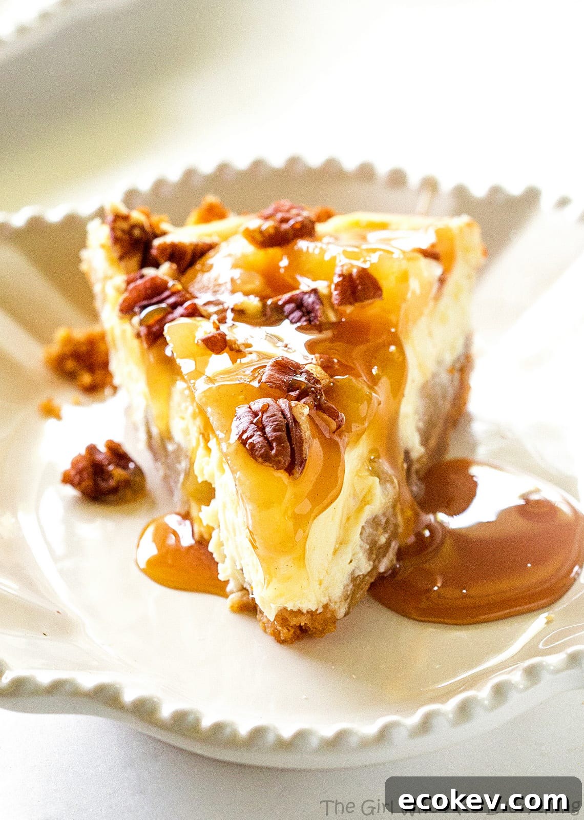 Caramel Apple Cheesecake