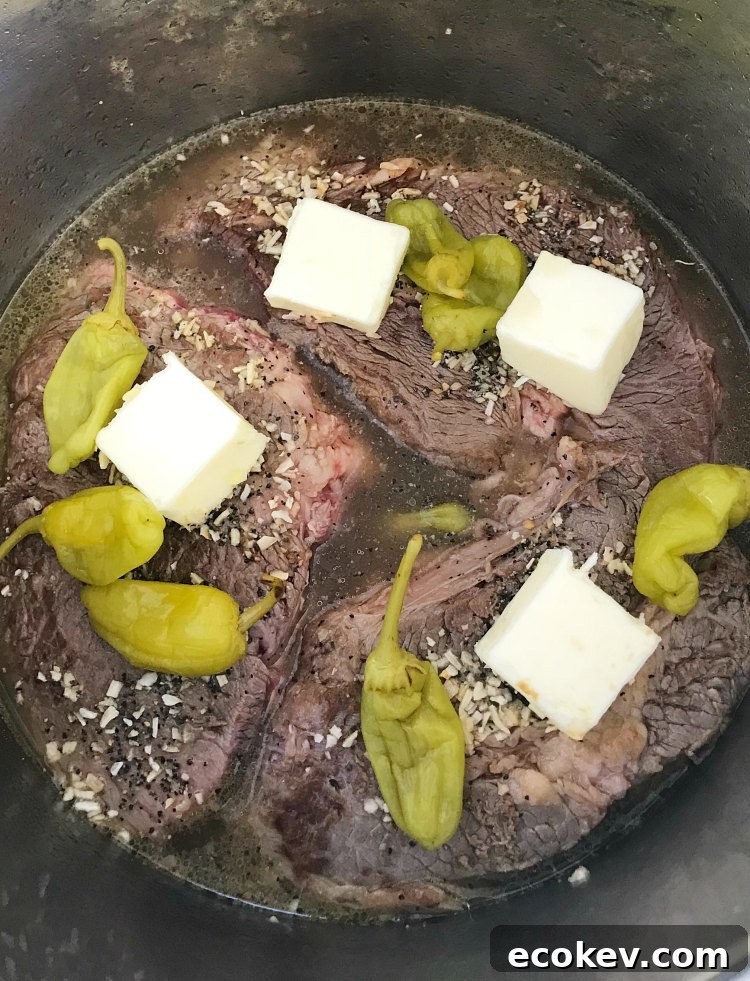 mississippi chuck roast in instant pot