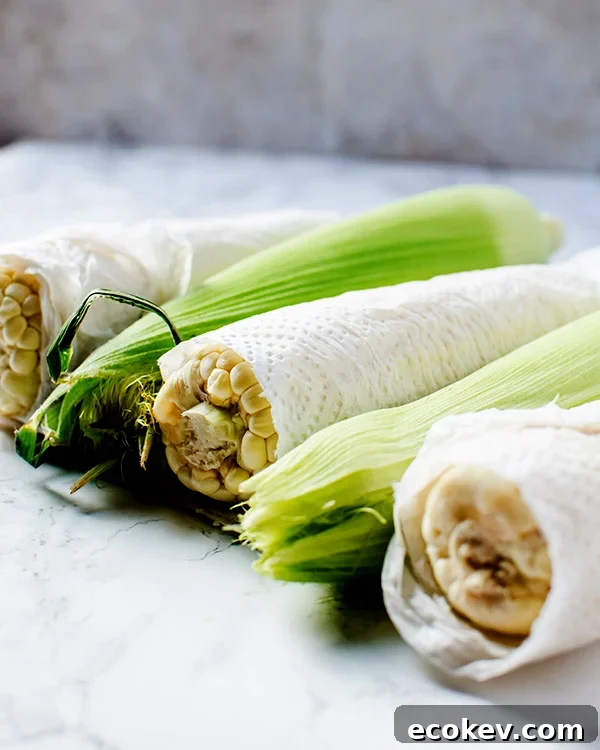 how to microwave corn on the cob 2
