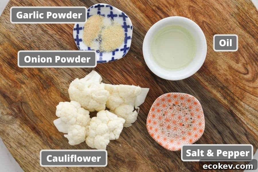 ingredients on a wooden board.