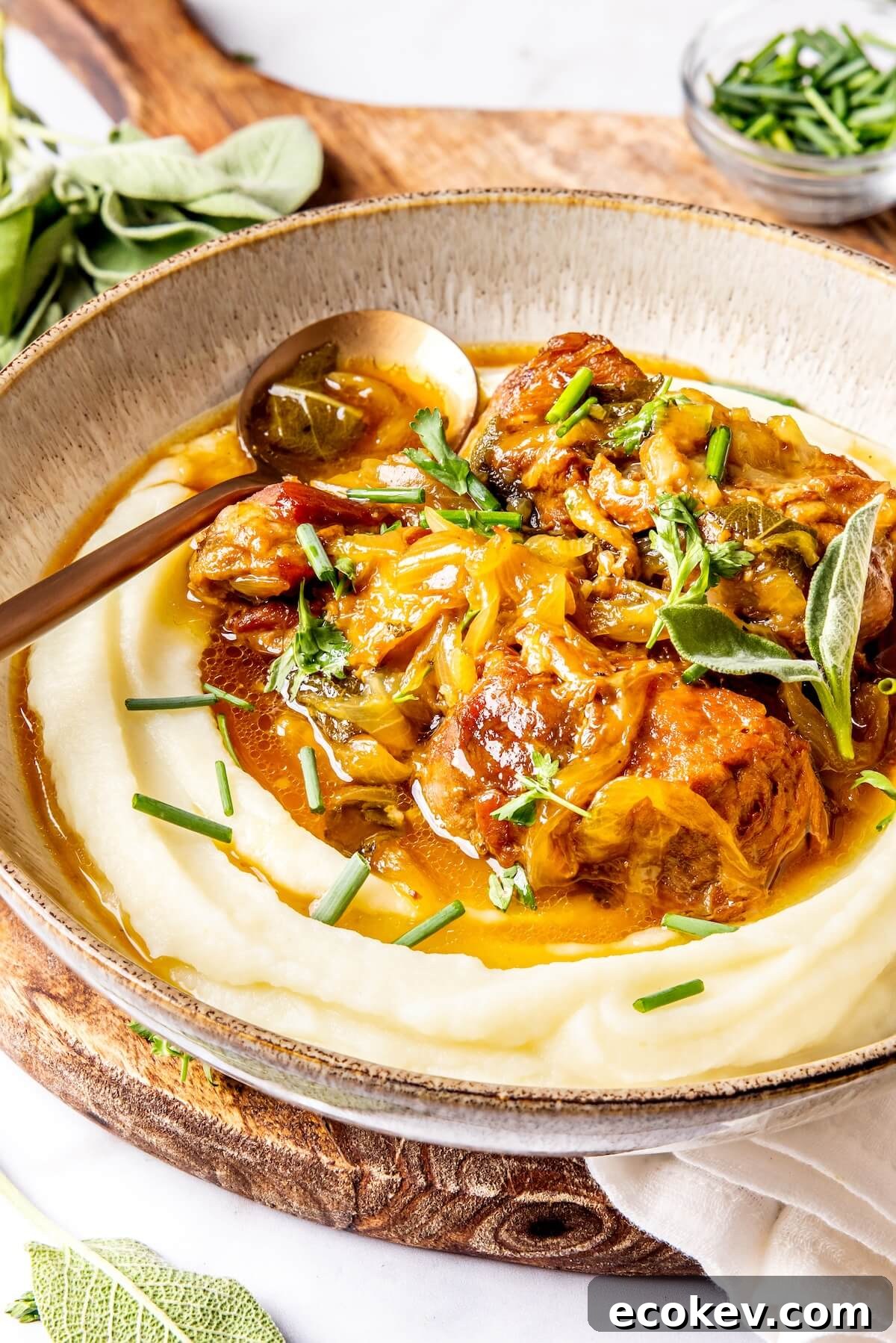 Cider Braised Pork Shoulder - Olivia Adriance