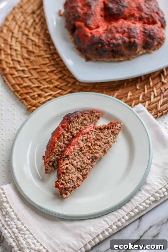 Low Carb Air Fryer Meatloaf