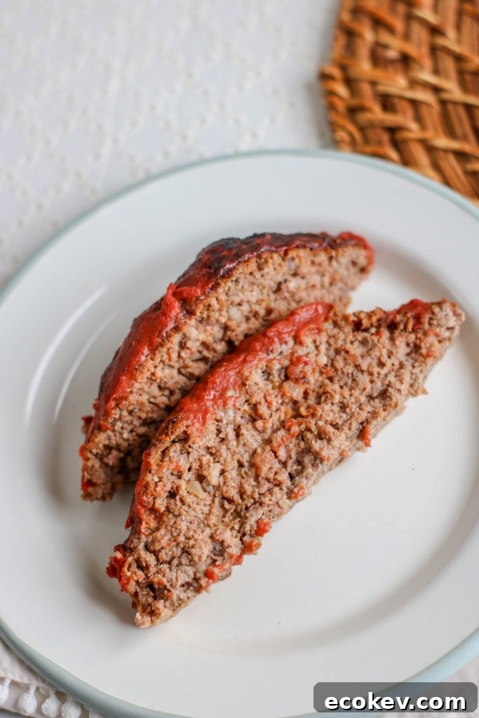 Low Carb Air Fryer Meatloaf