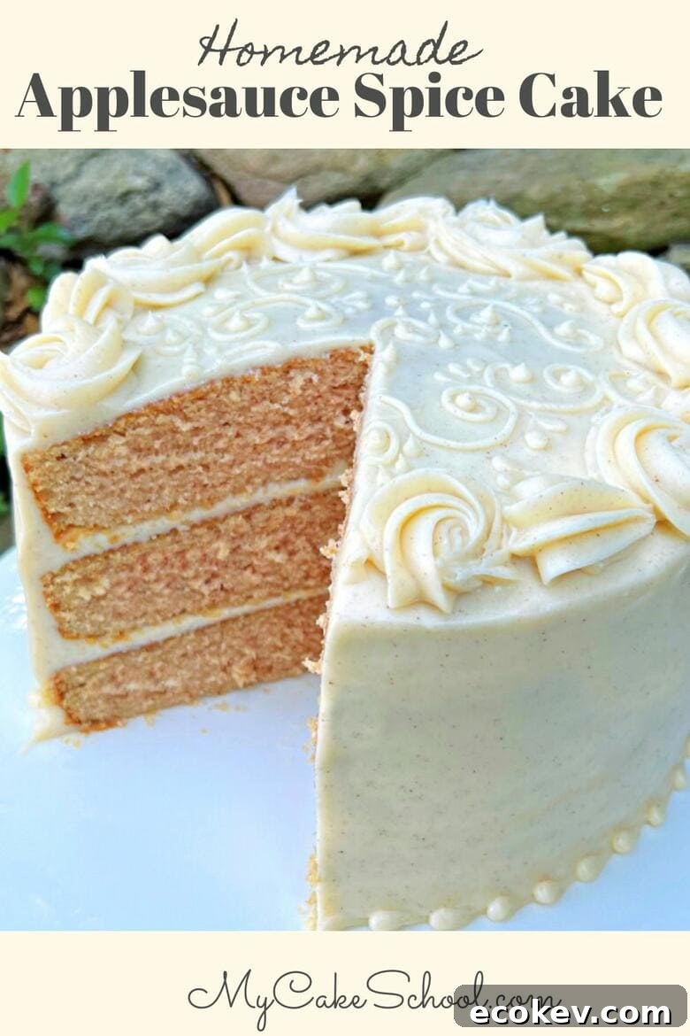 Applesauce Spice Cake