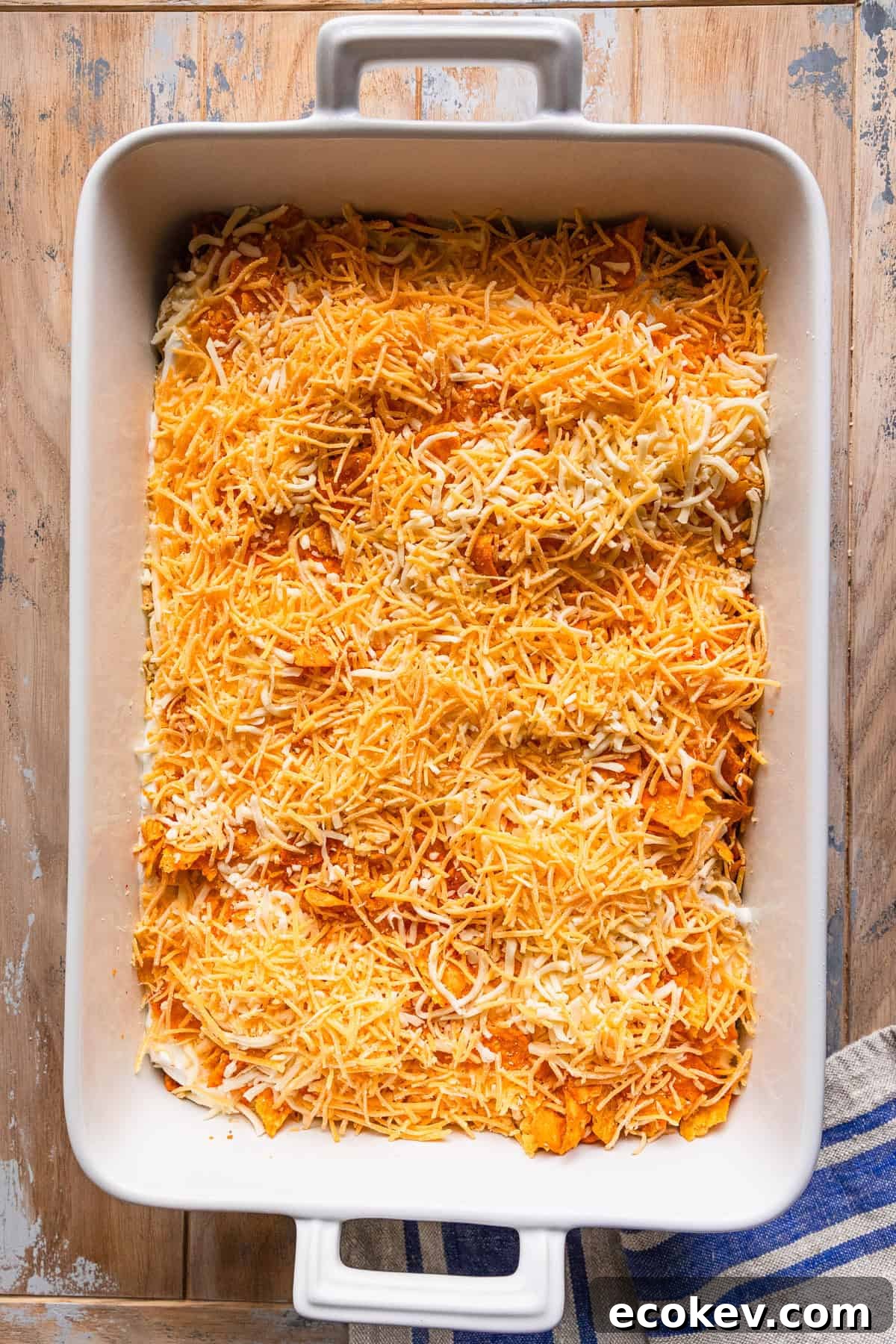 Making the recipe.