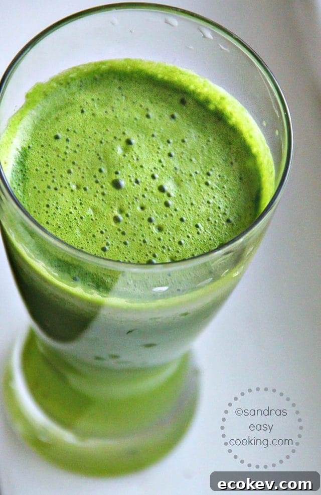 Spinach Apple Orange Juice