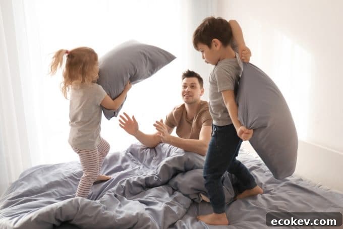 New Underwear for Dads that protect them from the Kids!