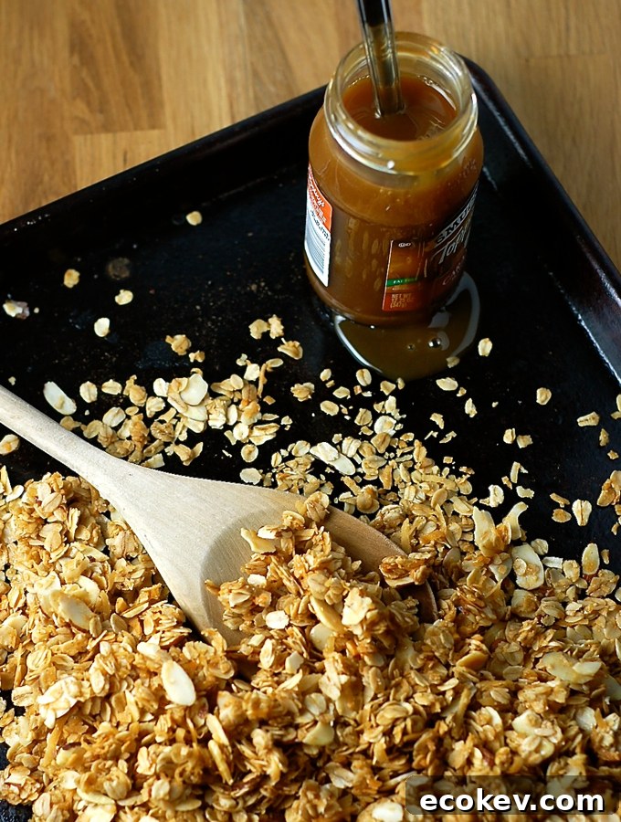 Six Ingredient Salted Caramel Granola 3