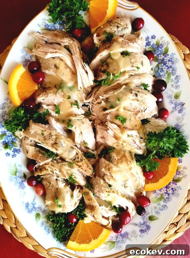 Sliced turkey
