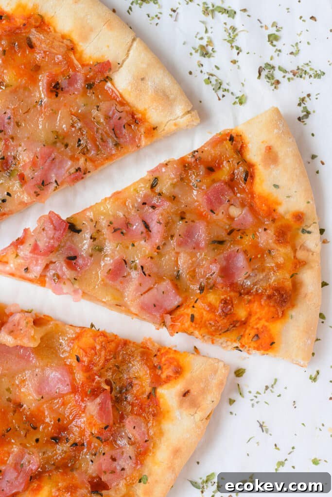 homemade Greek yogurt pizza without yeast, without protein powder