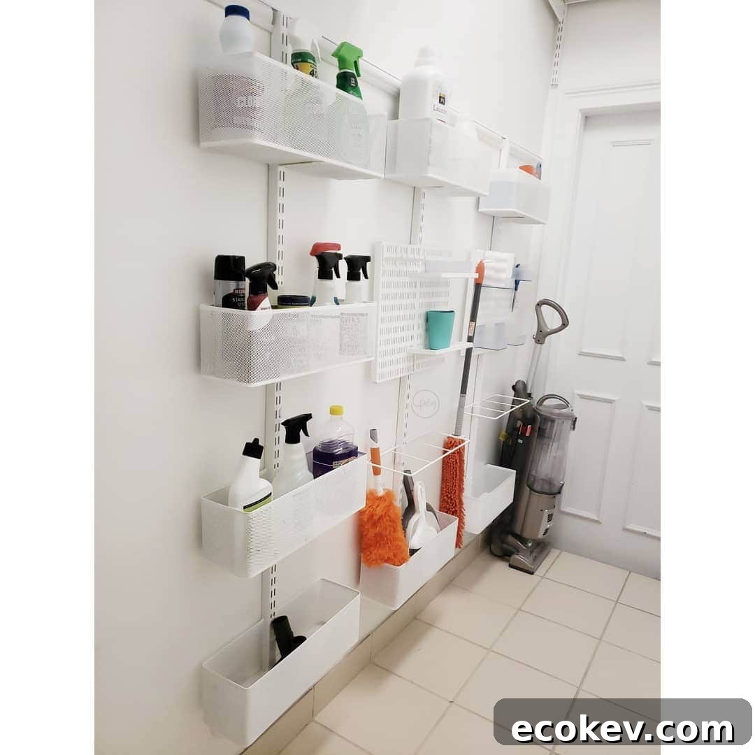 DIY Wall Shelving Unit