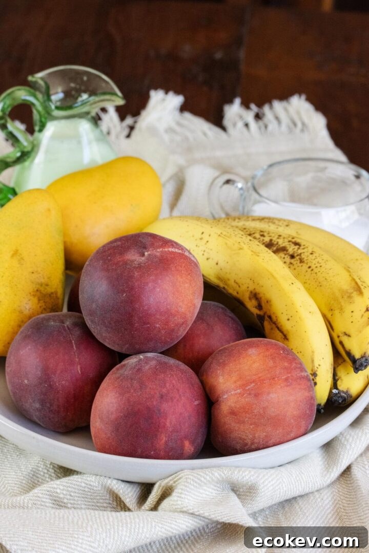 Frullato di Frutta - Italian Fruit Smoothie