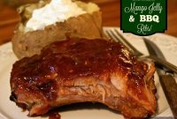 Mango-Tomato Jelly & BBQ Sauce Baby Back Ribs Recipe
