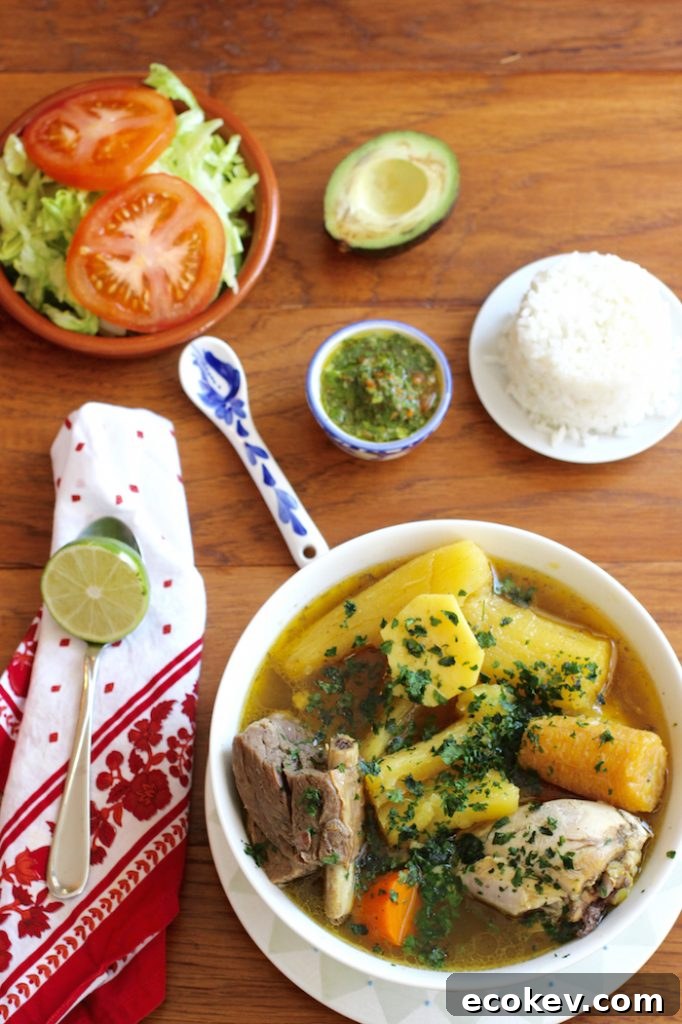 Sancocho de Pollo y Costilla de Res 1