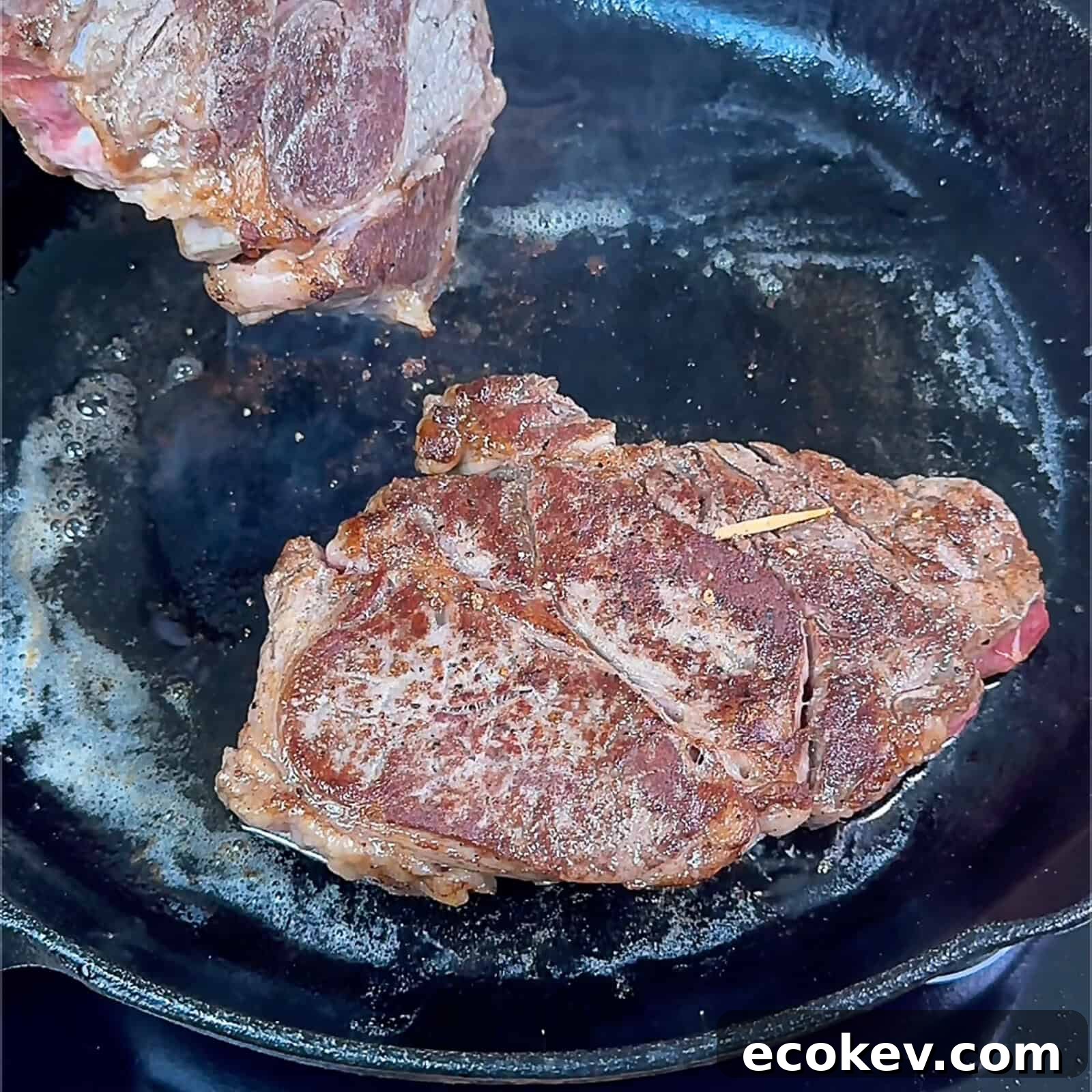 Step 4 sear steaks