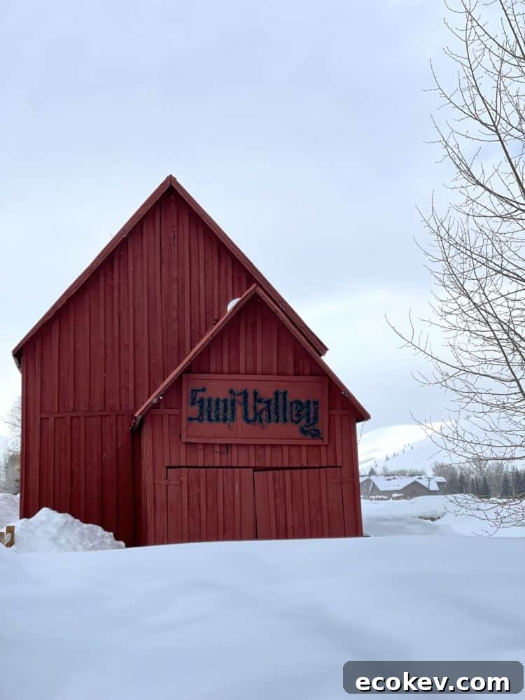 Scenic view of Sun Valley
