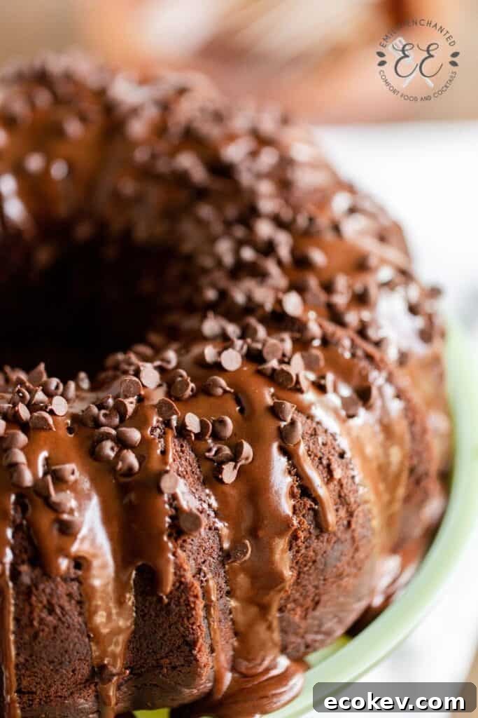 Chocolate Zucchini Bundt Cake Recipe