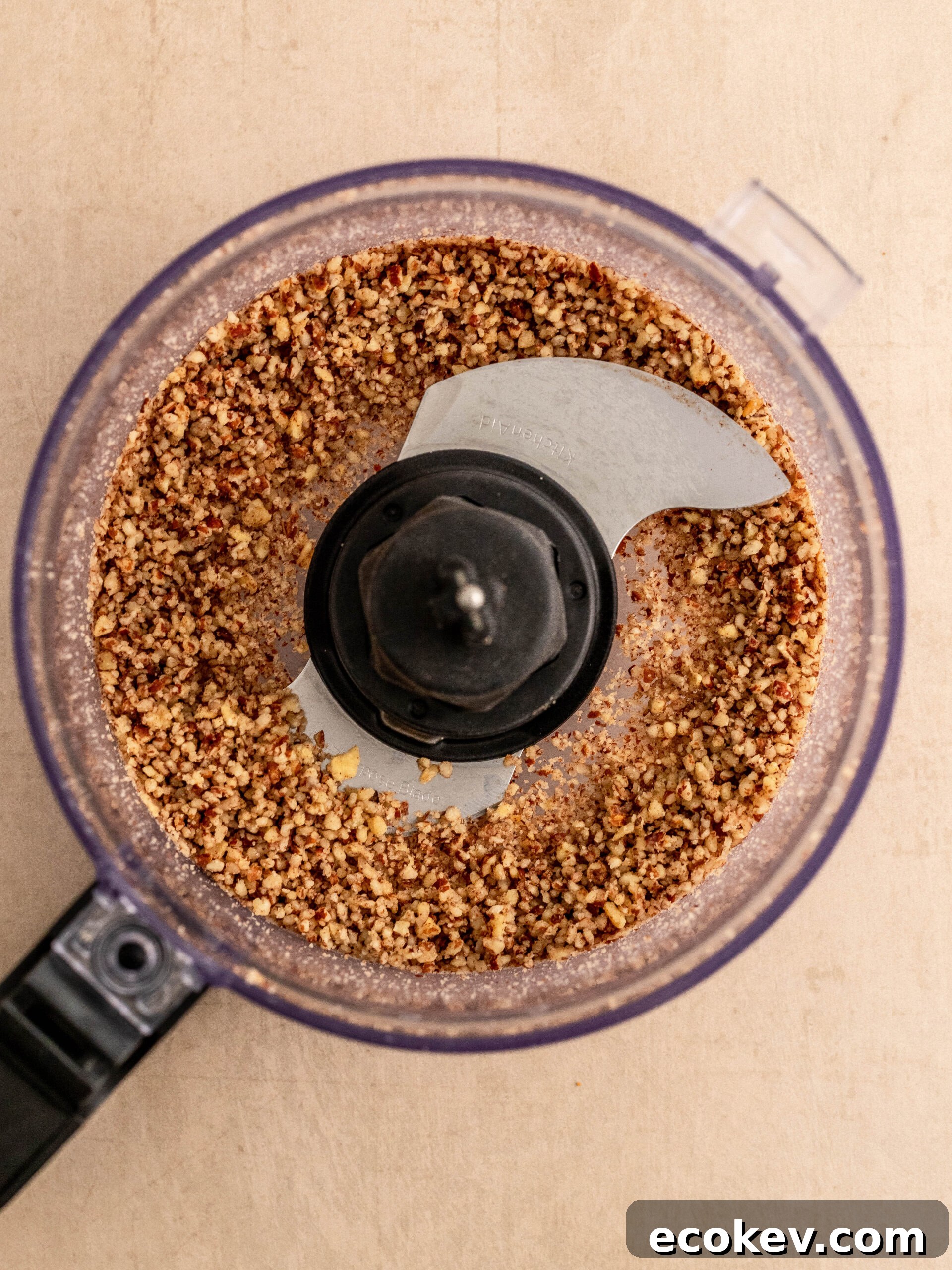 Step 1. Blend the pecan nuts