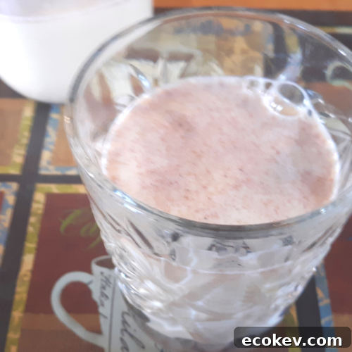 Quick Sugar Free Keto Eggnog