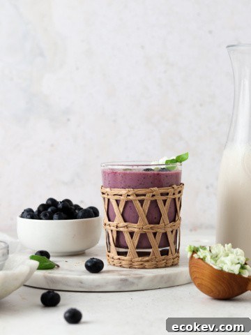 blueberry and strawberry smoothie 14 scaled