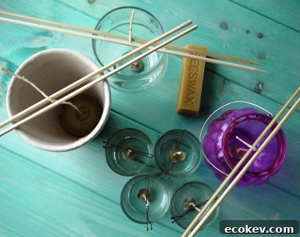 Straight Candle Wicks