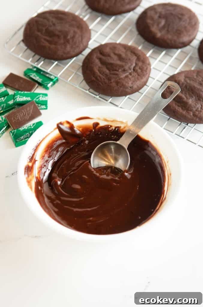 bowl of final chocolate ganache