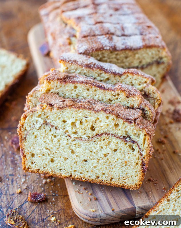 Cinnamon-Sugar Crust Cinnamon-Ribbon Bread