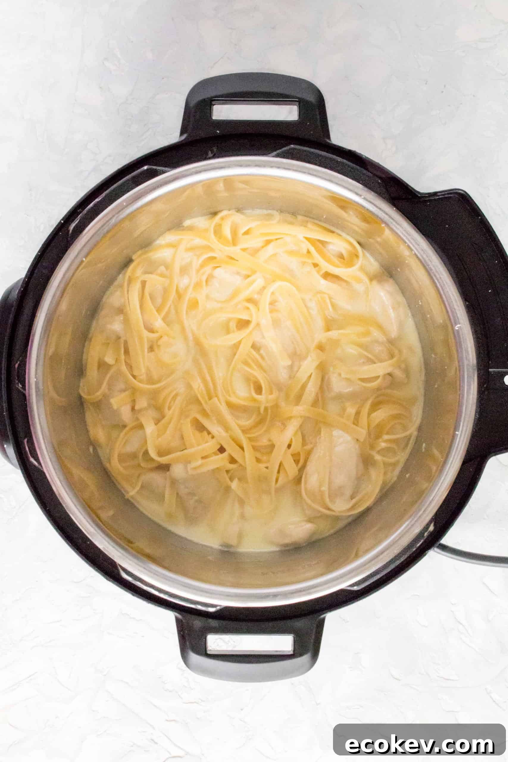 Instant Pot alfredo chicken