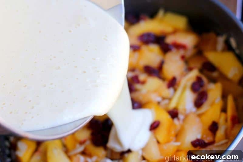 Peach and Almond Sharlotka from the Girl and the Kitchen