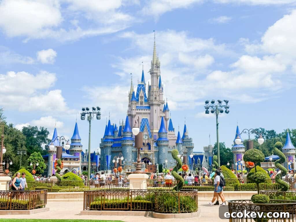 Cinderella's Castle at Magic Kingdom.