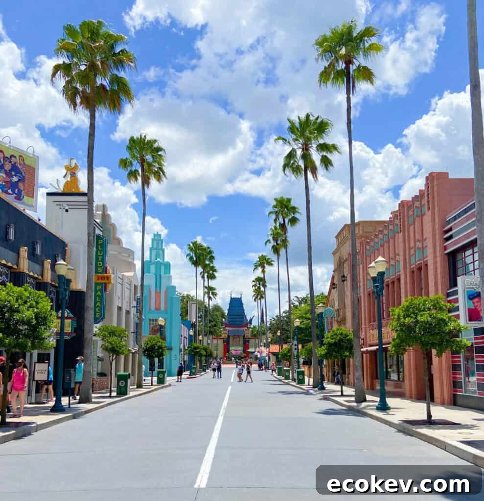 Hollywood Boulevard at Hollywood Studios.