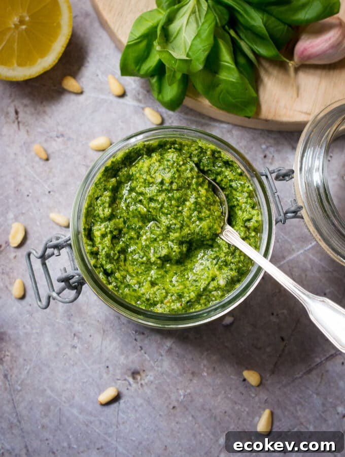 Vegan Pesto Recipe