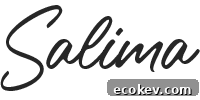 Salima written in cursive