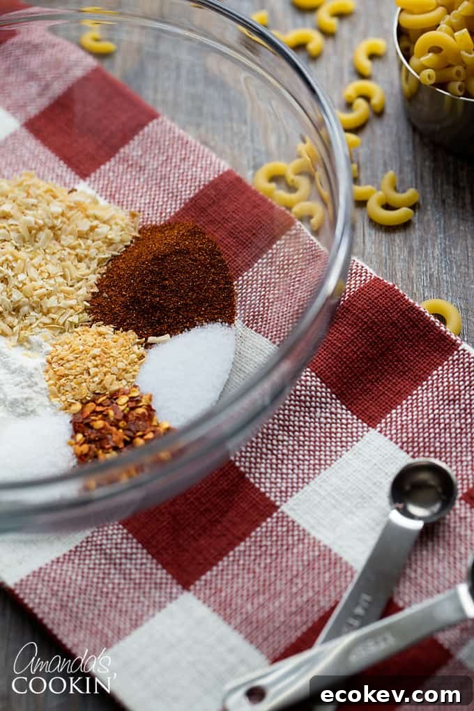 bowl holding spices and seasonings for chili