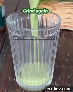 Final paan shot served in a glass, ready to enjoy.