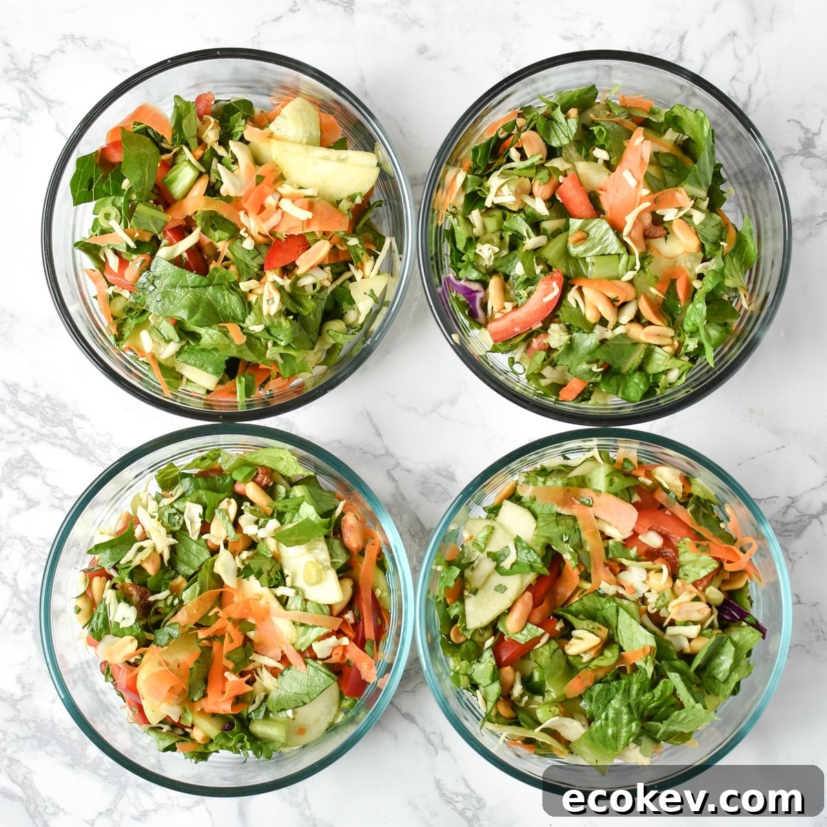 Change up your proteins and try a veggie meal prep - another tip from How to Meal Prep and Eat Different Meals Every Day