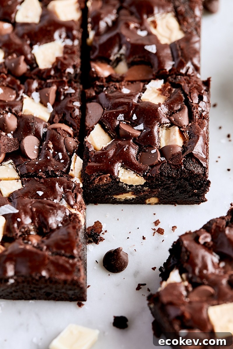 Triple Chocolate Brownies