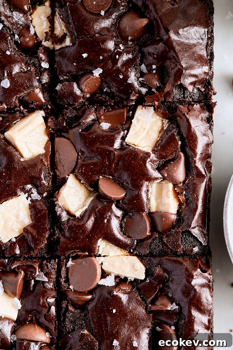 Triple Chocolate Brownies