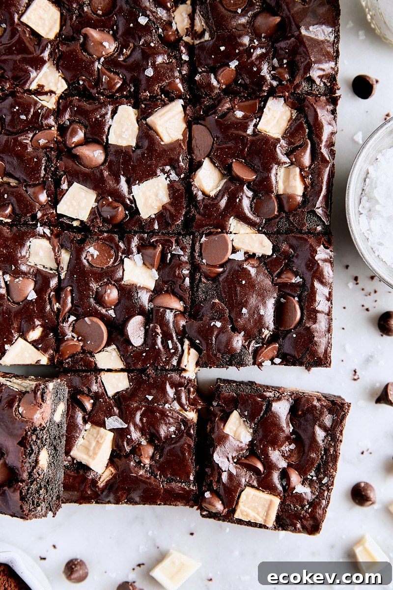 Triple Chocolate Brownies