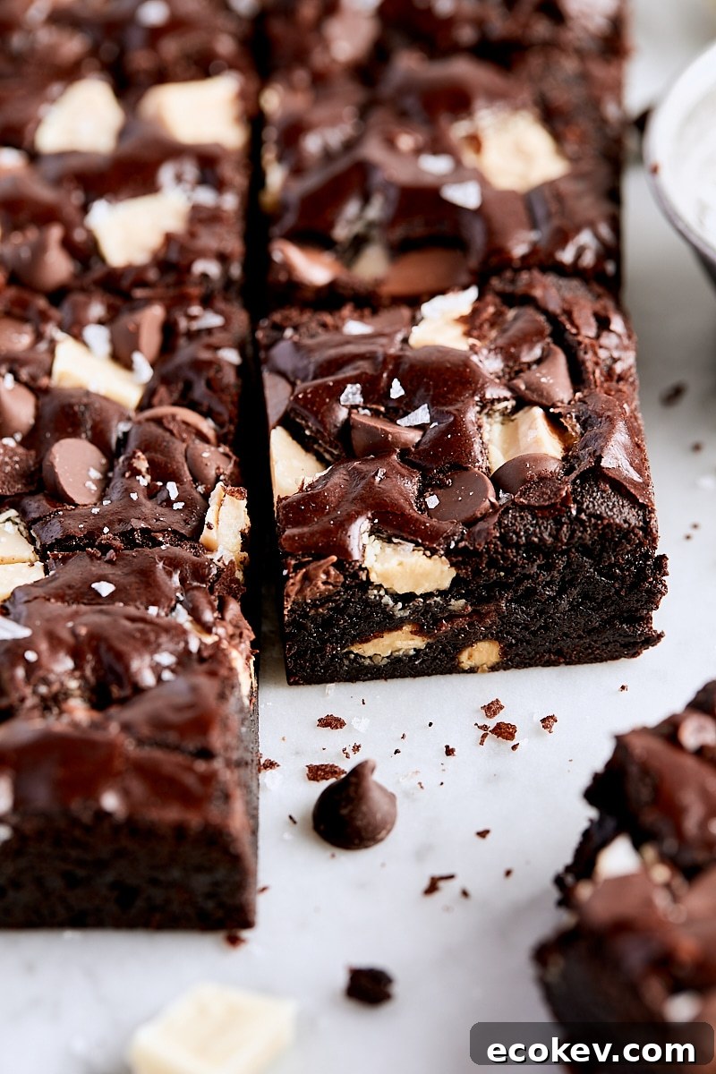 Triple Chocolate Brownies
