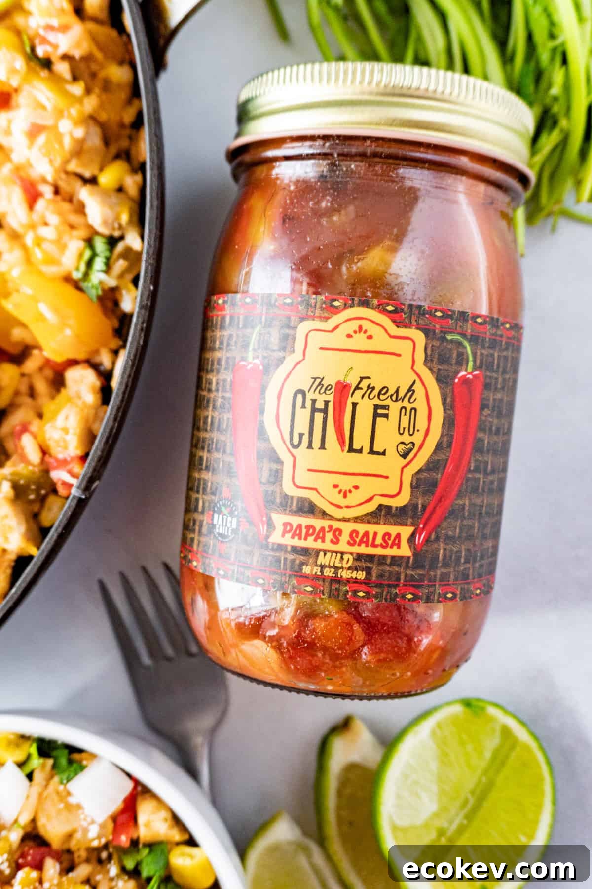 Papa's Salsa from Fresh Chile Co Jar