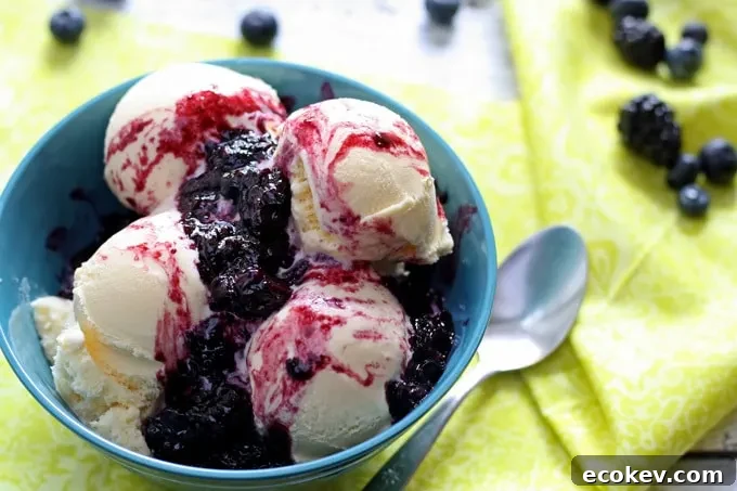 If you're craving dessert but don't want leftovers, try this recipe for berry compote for two. It's perfect over ice cream and pie!