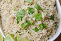 Cilantro Lime Brown Rice in the Instant Pot: Quick Recipe