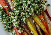 Honey Glazed Roasted Rainbow Carrots Recipe