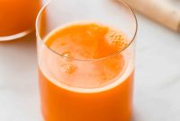 Ginger, Carrot and Orange Immune-Boosting Juice