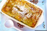 Moist Banana Bread Pudding Recipe